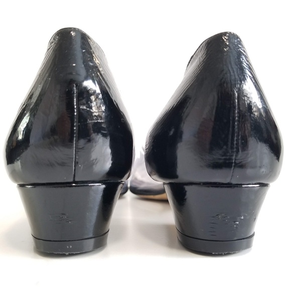 Susan van der Linde Low Heels Pumps Clear Black - Picture 10 of 13